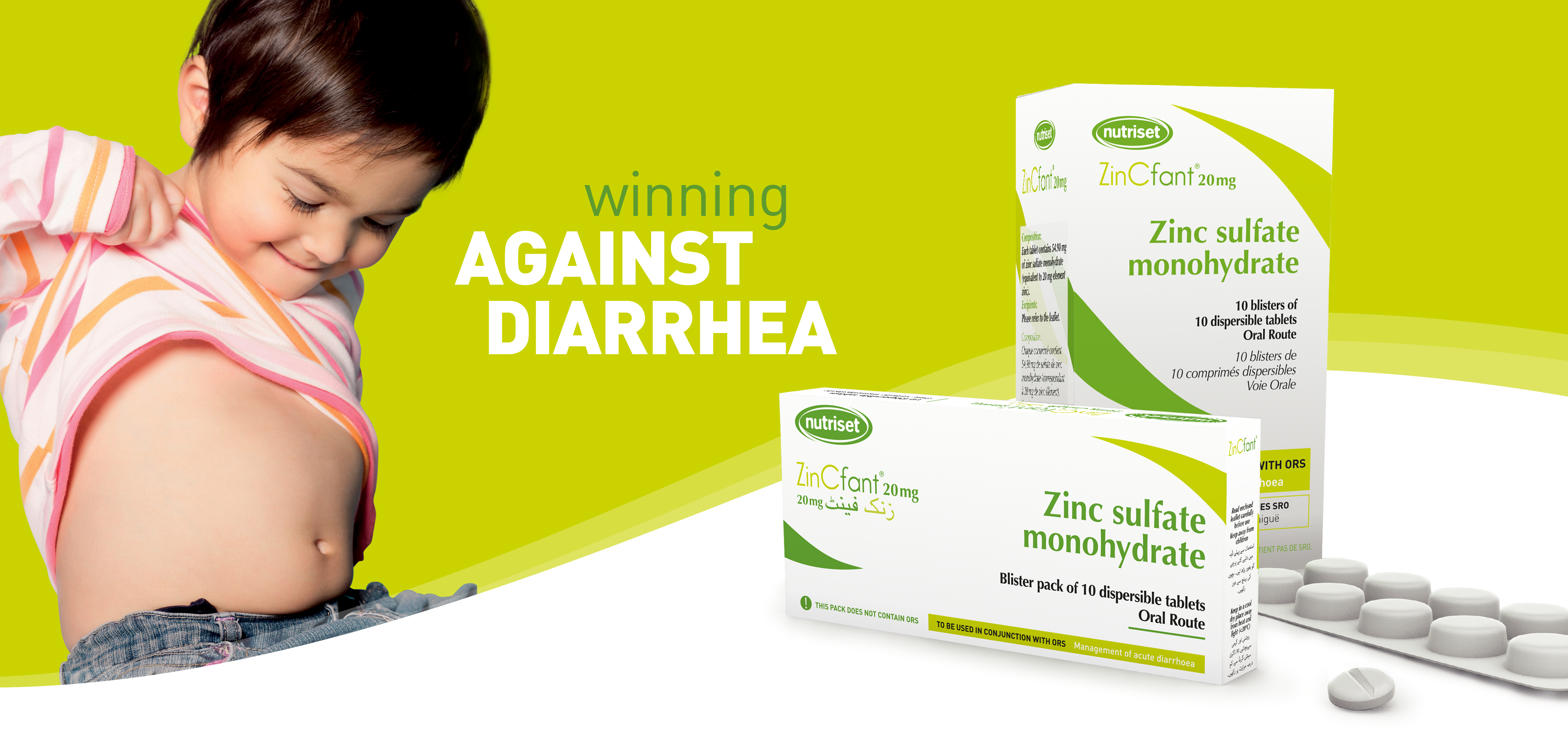 Winning against diarrhea with ZinCfant®
